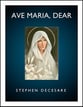 Ave Maria, Dear Two-Part Mixed choral sheet music cover